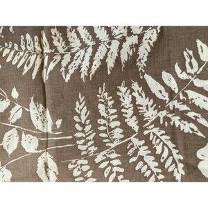2 Pillowcase Set vintage Wamsutta Floral “Honeybloom” Brown Fern Pillow Case